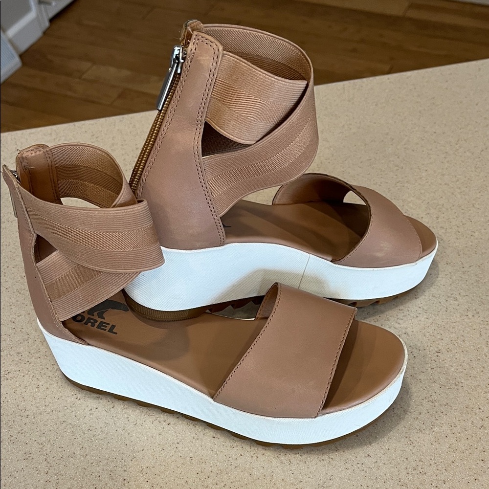 Sorel Kinetic Wedge Sandals